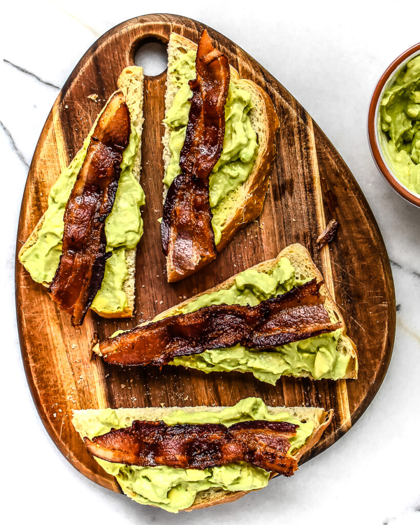 Creamy Avocado Chicken and Bacon Sandwich