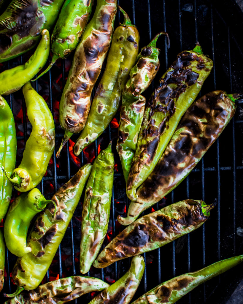 Broiled Hatch Green Chiles