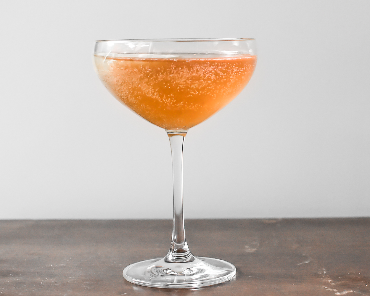 Sparkling Whiskey with Lavender Orange Syrup