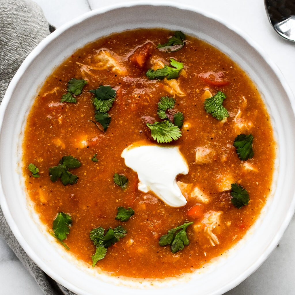 Cornmeal Chicken Pepper Soup