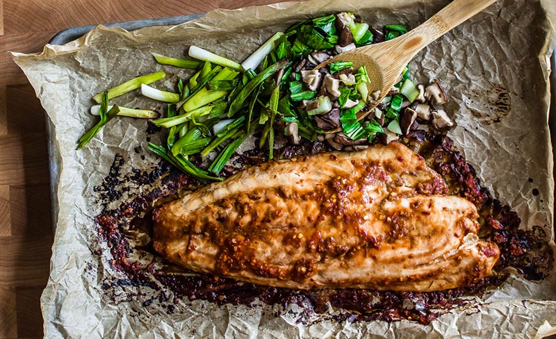 Whole Roasted Chinese Red Snapper Recipe