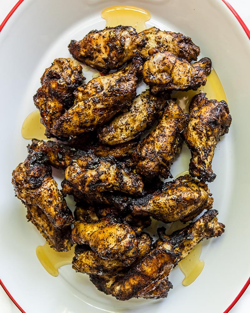 Grilled Honey-Chili Wings