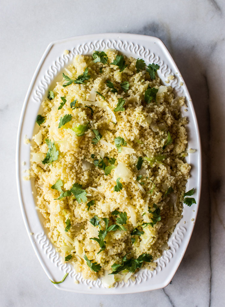 Cabbage and Onion Couscous