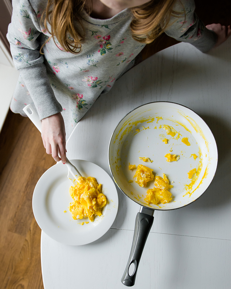 How to Make Scrambled Eggs