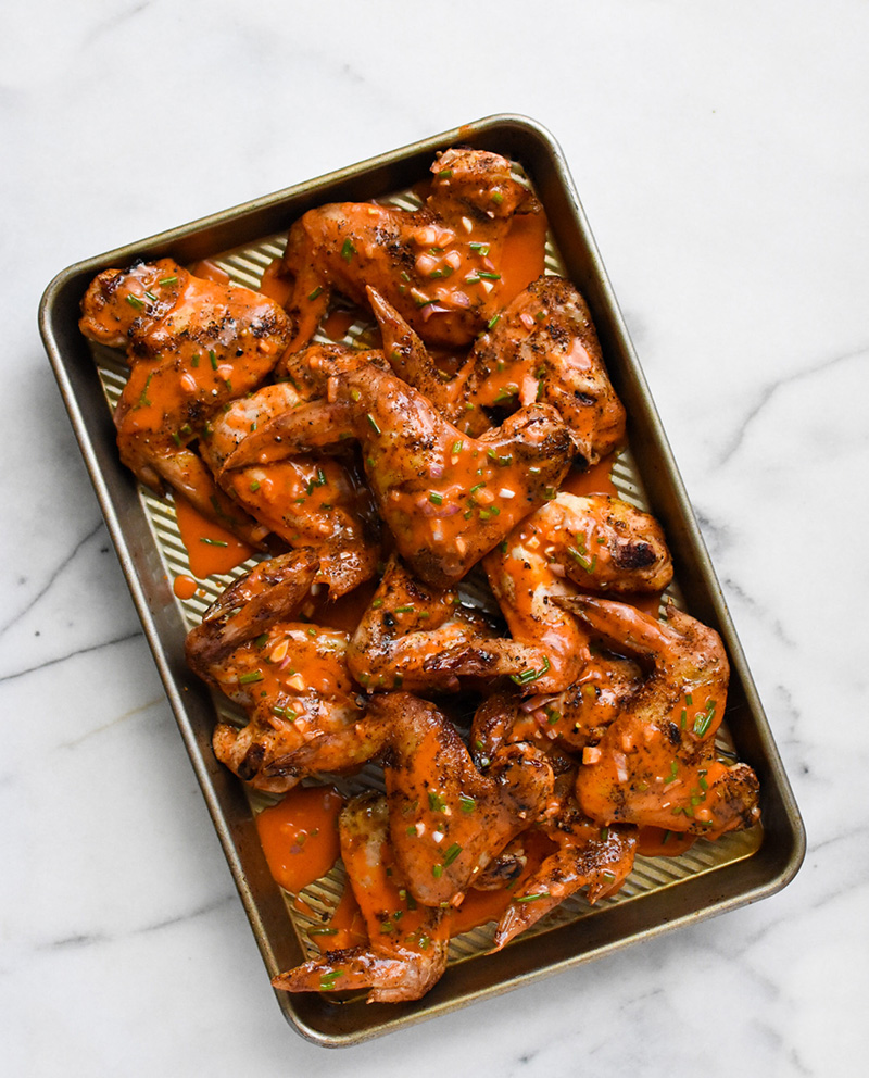 Buffalo Ranch Grilled Wings