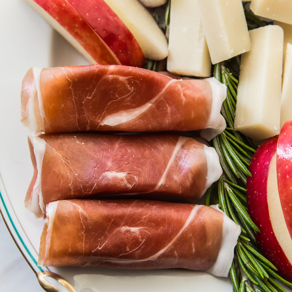 Prosciutto Wrapped Apples